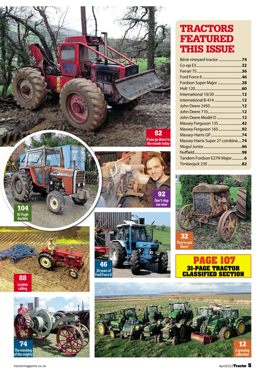 Tractor & Farming Heritage Magazine Preview Pages