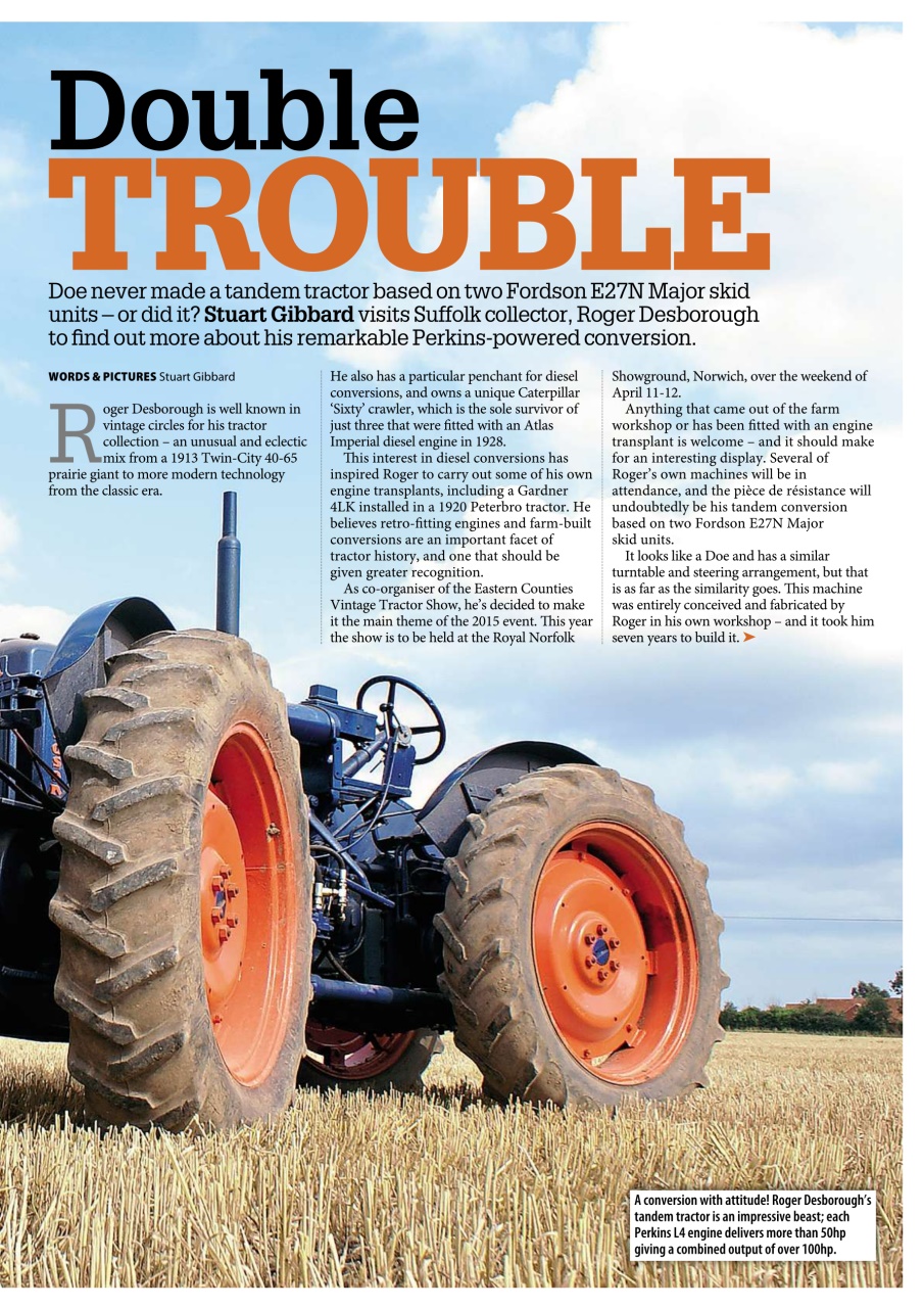 Tractor & Farming Heritage Magazine Preview Pages