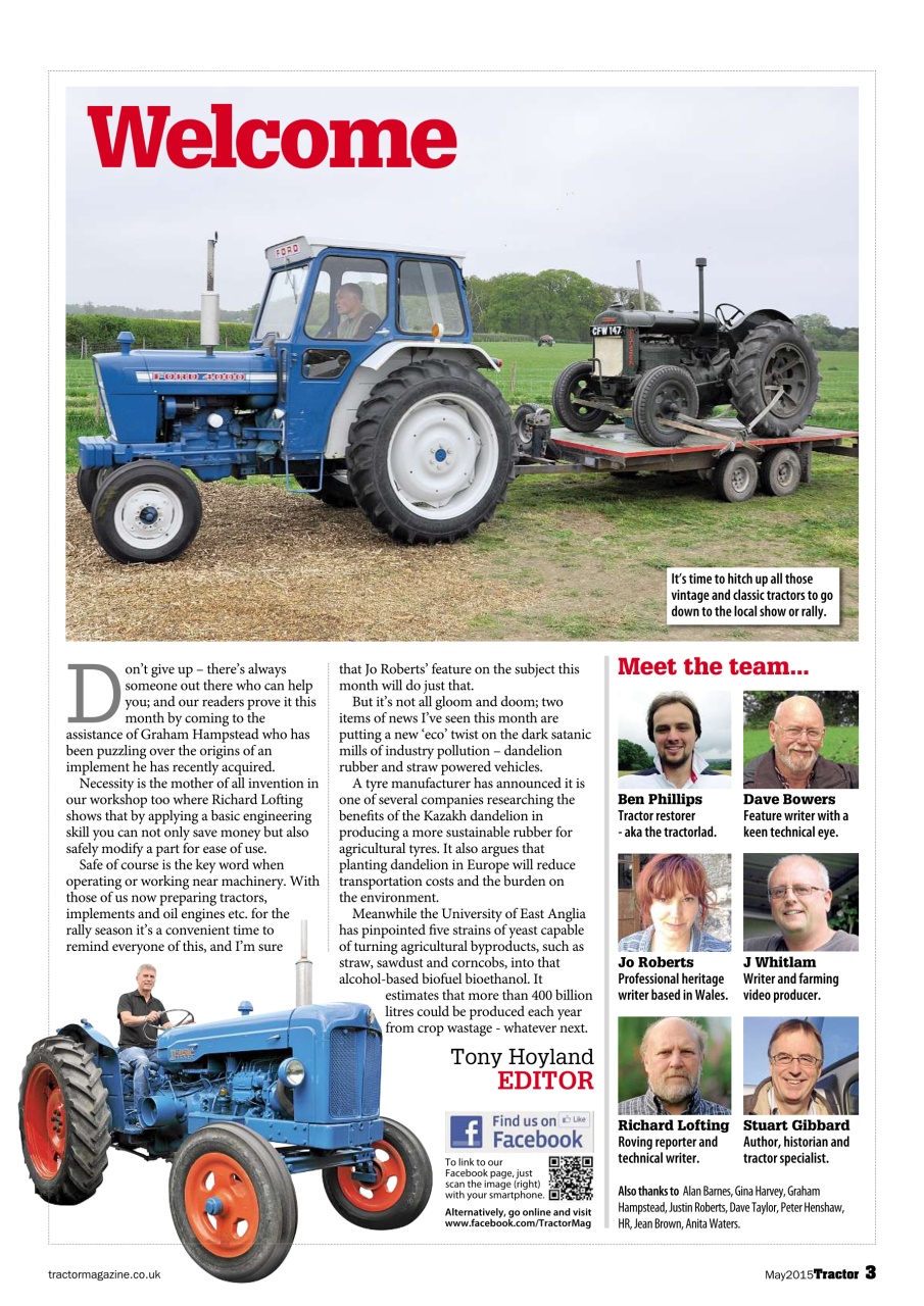 Tractor & Farming Heritage Magazine Preview Pages