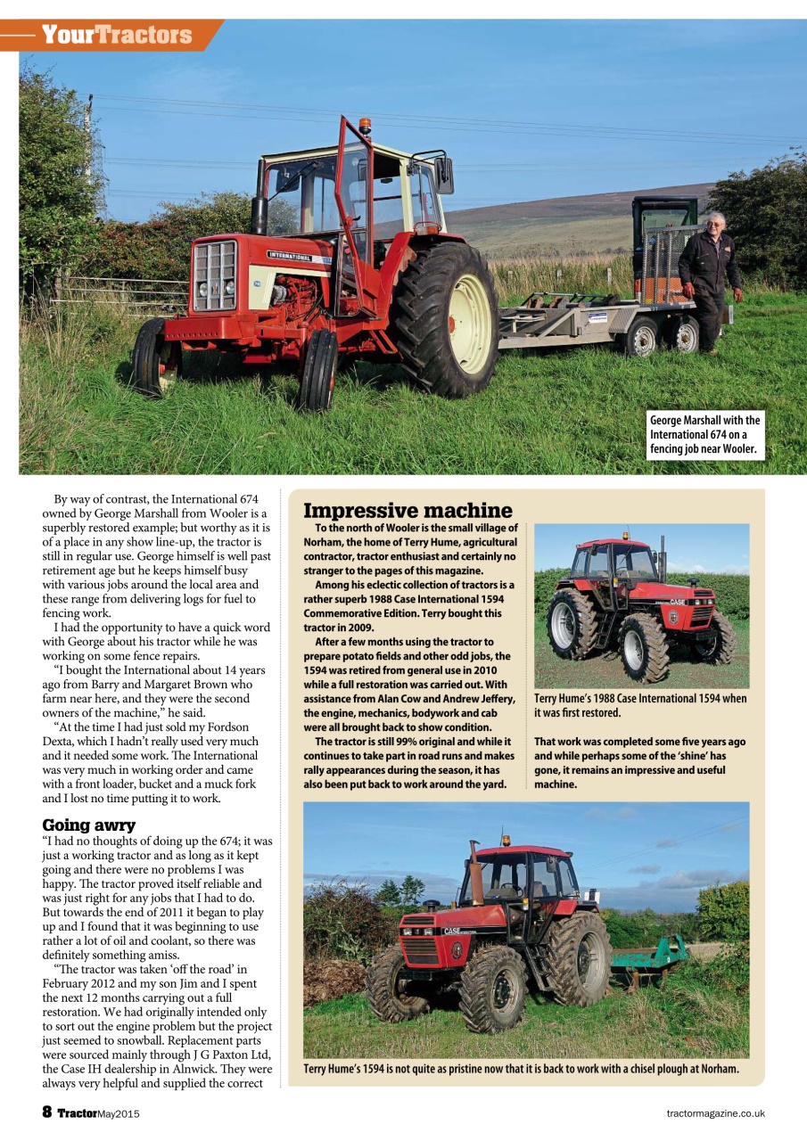 Tractor & Farming Heritage Magazine Preview Pages
