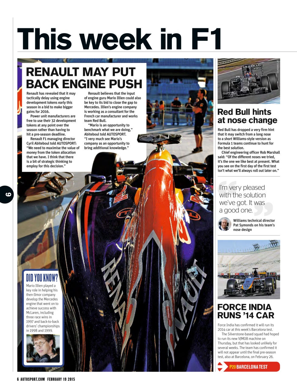 Autosport Preview Pages