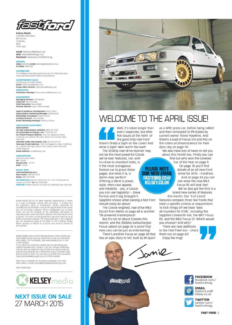 Fast Ford Preview Pages