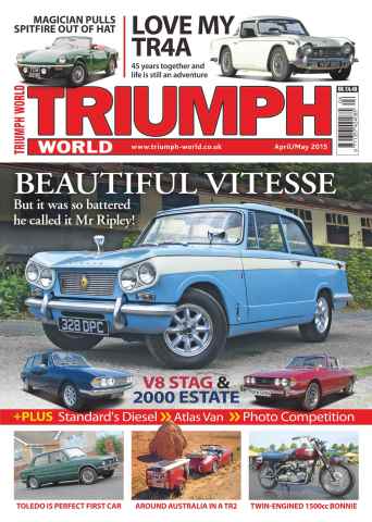 Triumph World issue No.153 Beautiful Vitesse 