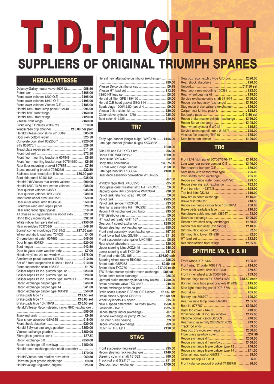 Triumph World Preview Pages