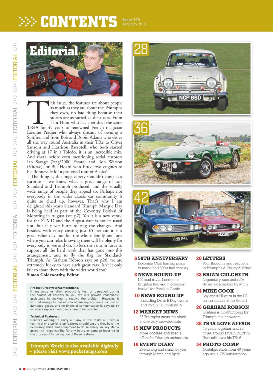 Triumph World Preview Pages