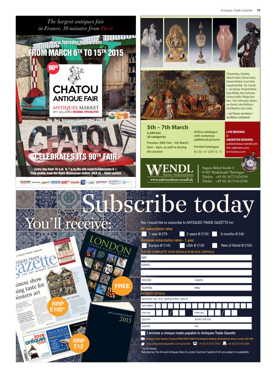 Antiques Trade Gazette Preview Pages