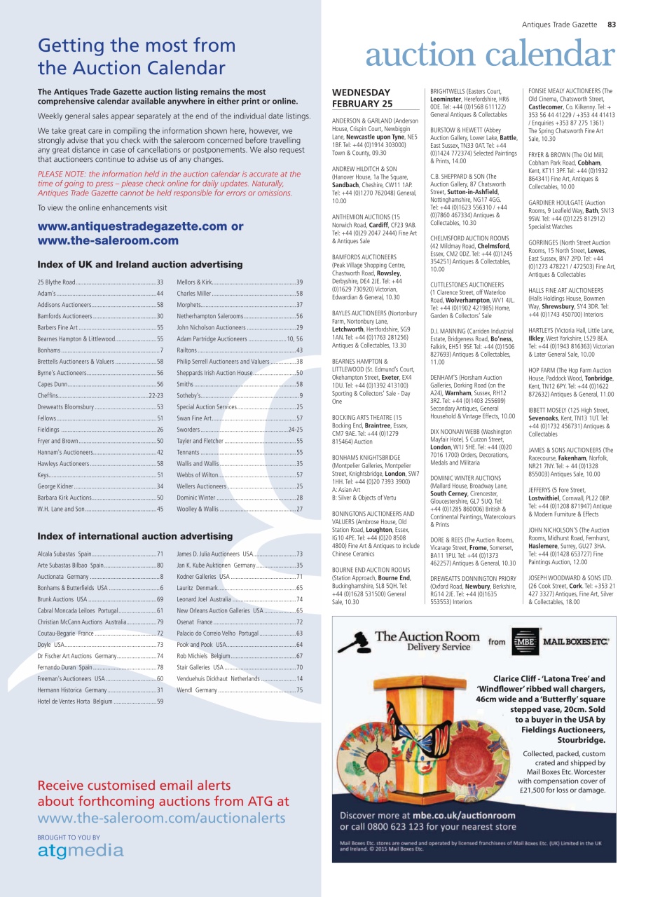 Antiques Trade Gazette Preview Pages
