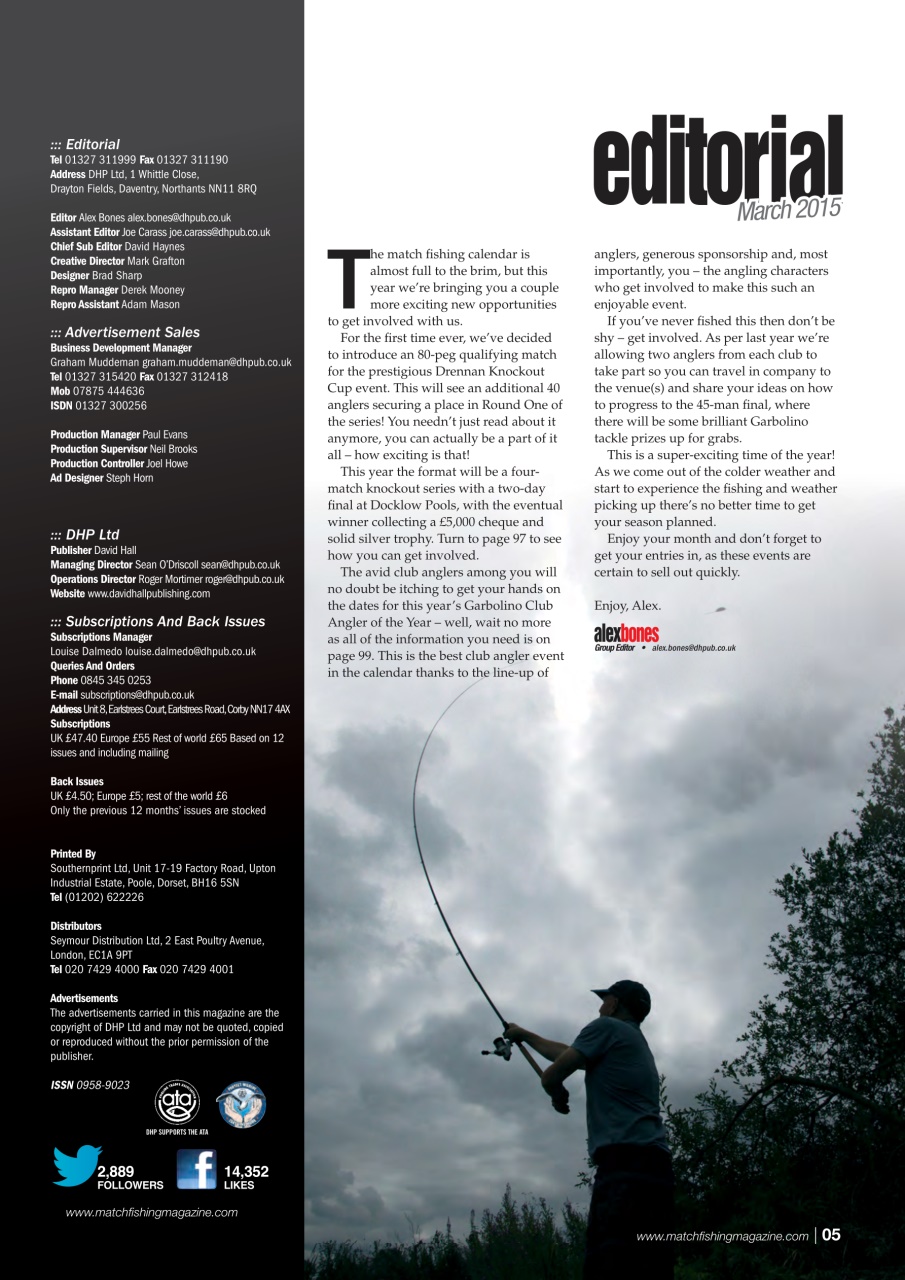 Match Fishing Preview Pages