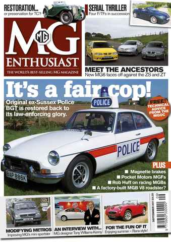 MG Enthusiast issue September 2011