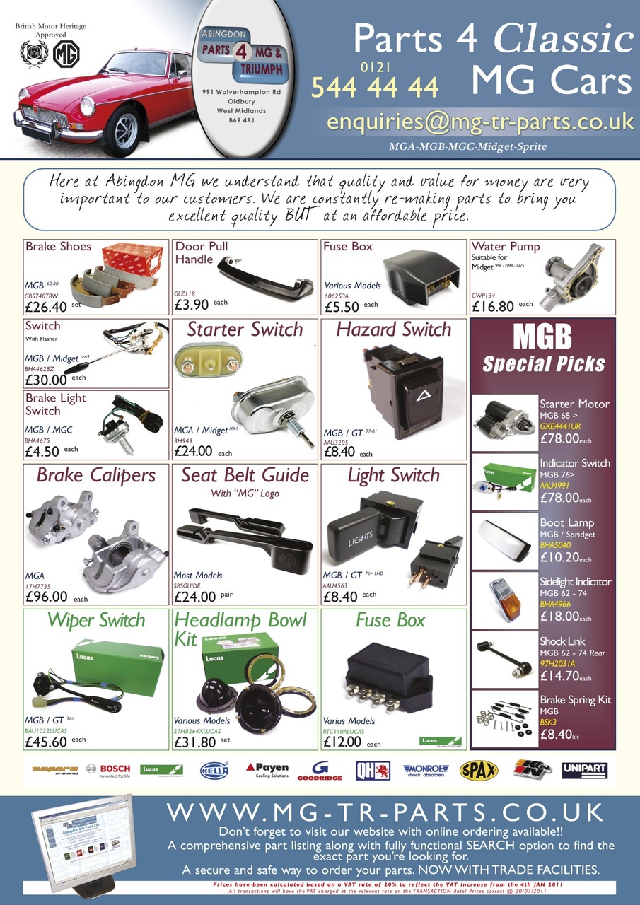 MG Enthusiast Preview Pages