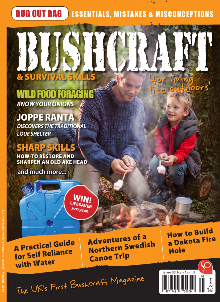 Bushcraft & Survival Skills Magazine Preview Pages