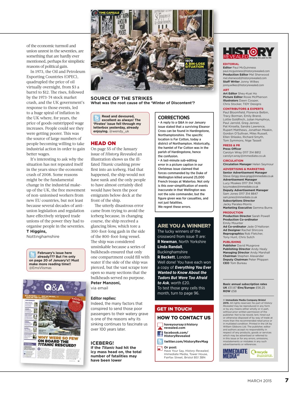 BBC History Revealed Magazine Preview Pages