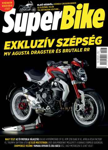 SuperBike Hungary issue march 2015
