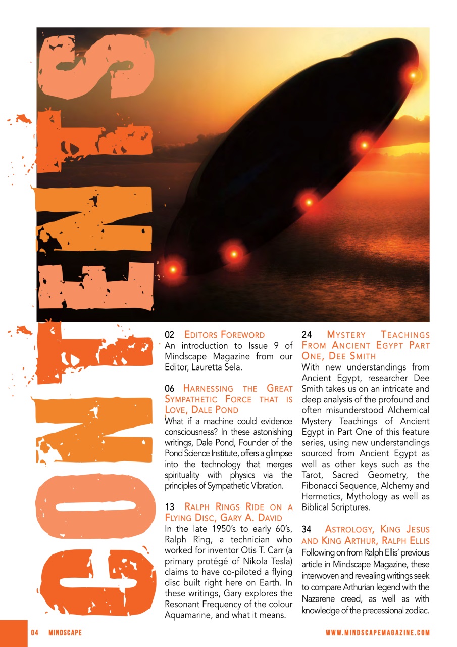 Mindscape Magazine Preview Pages