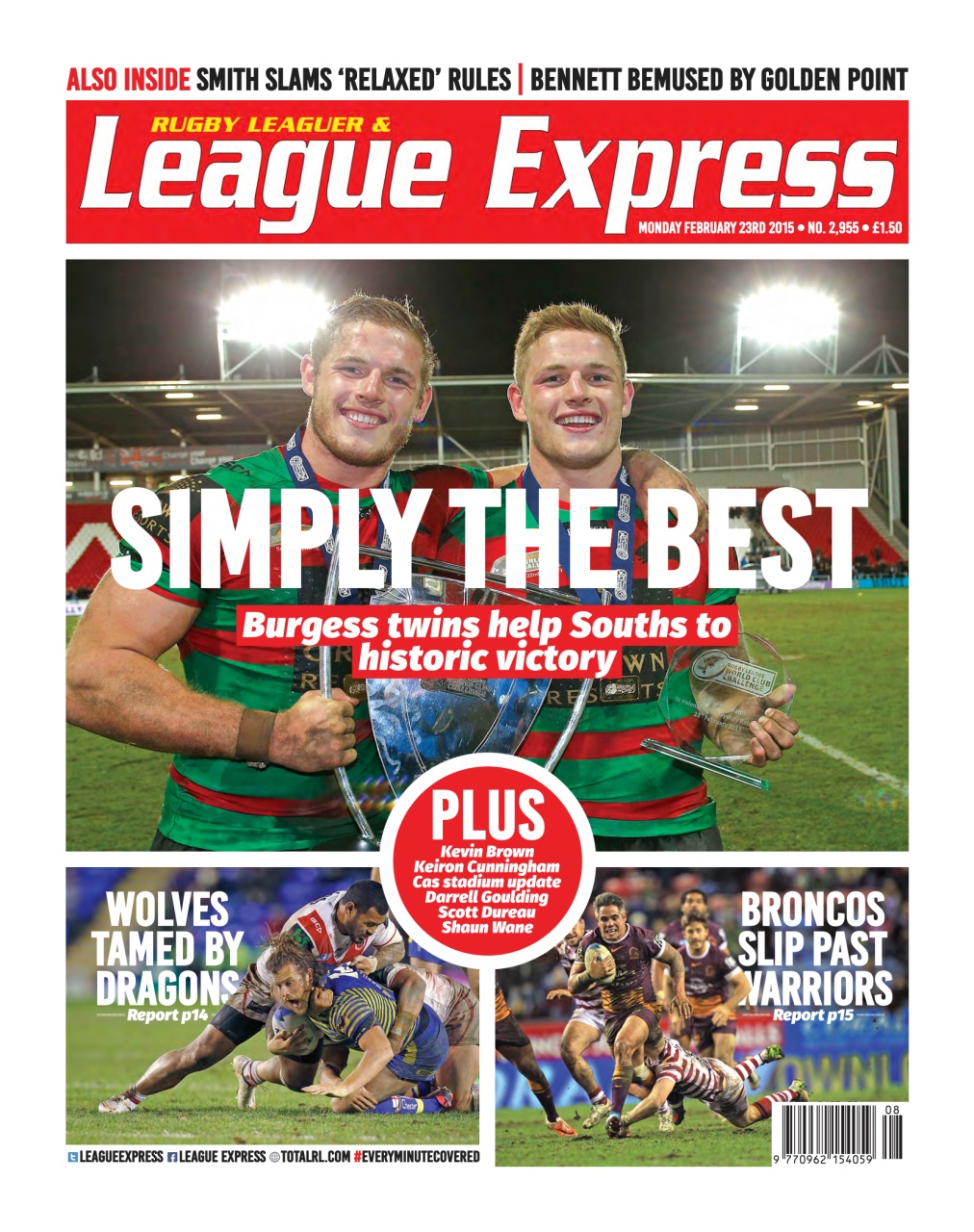 League Express Preview Pages
