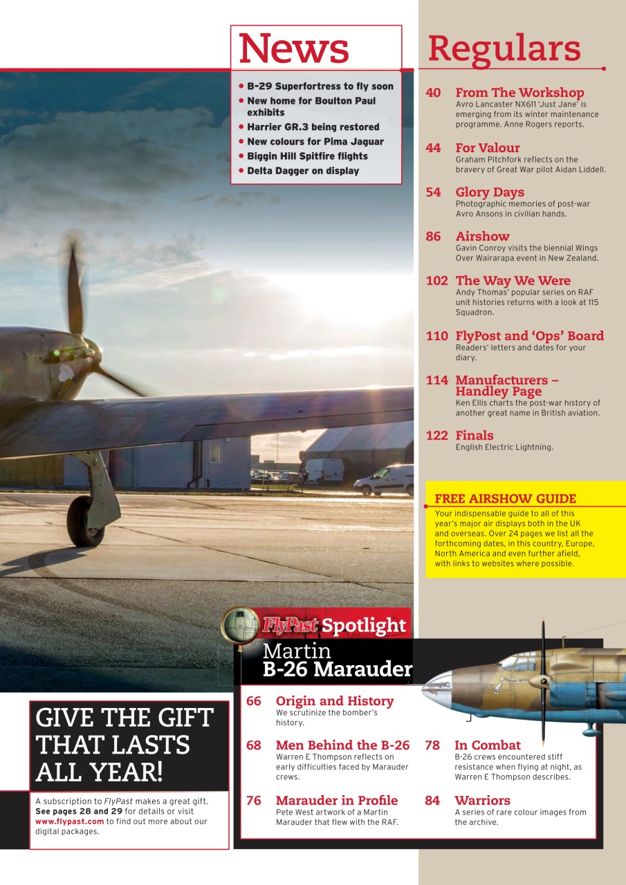 FlyPast Preview Pages
