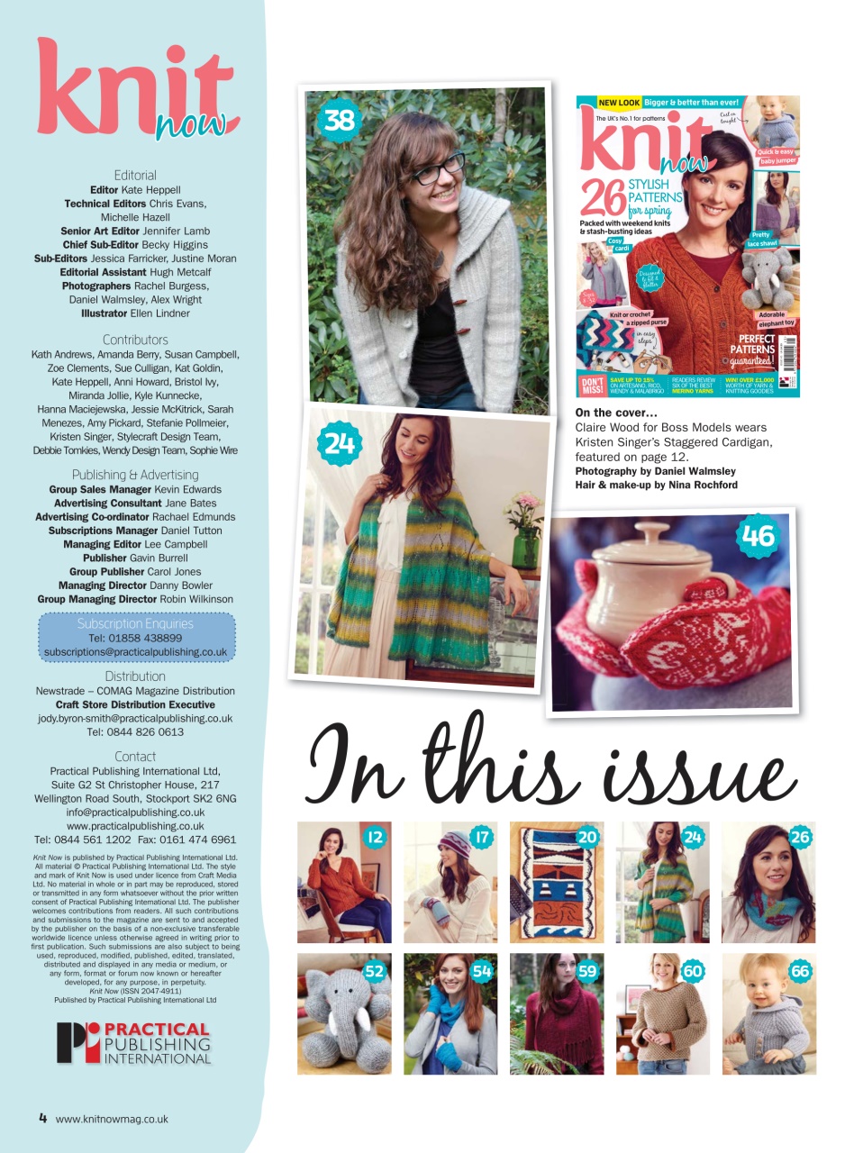 Knit Now Preview Pages