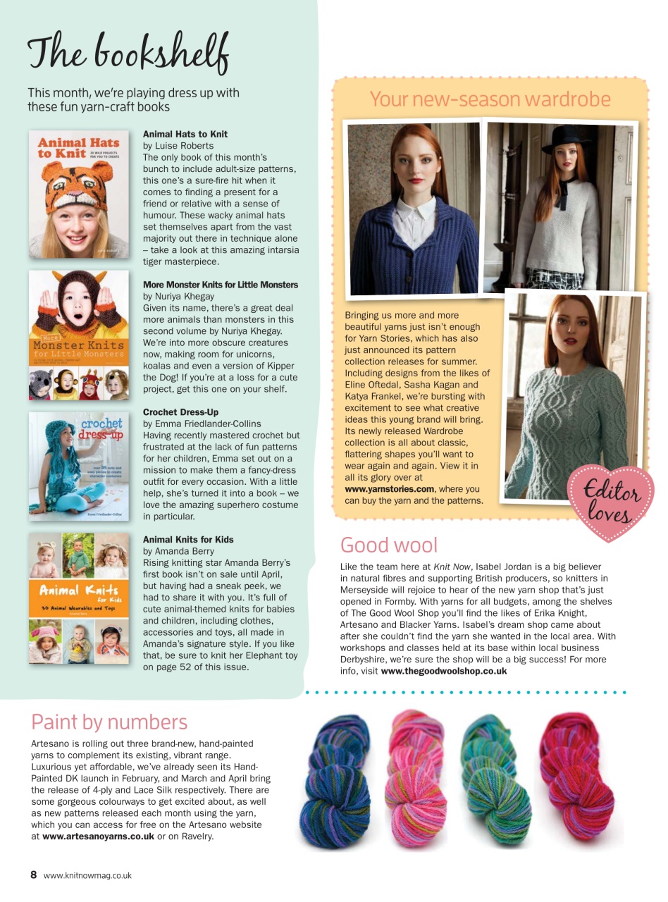 Knit Now Preview Pages