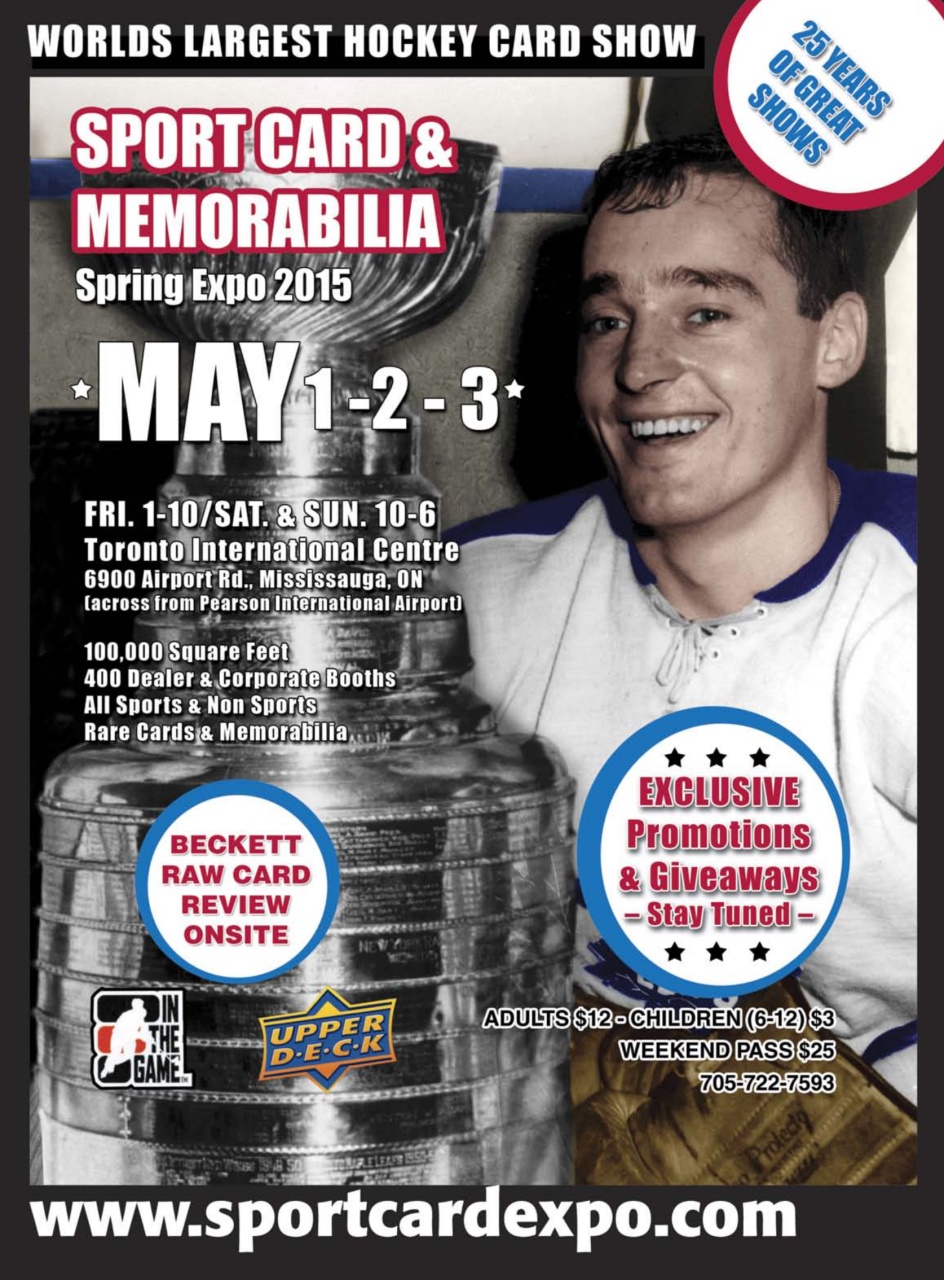 Beckett Hockey Magazine Preview Pages
