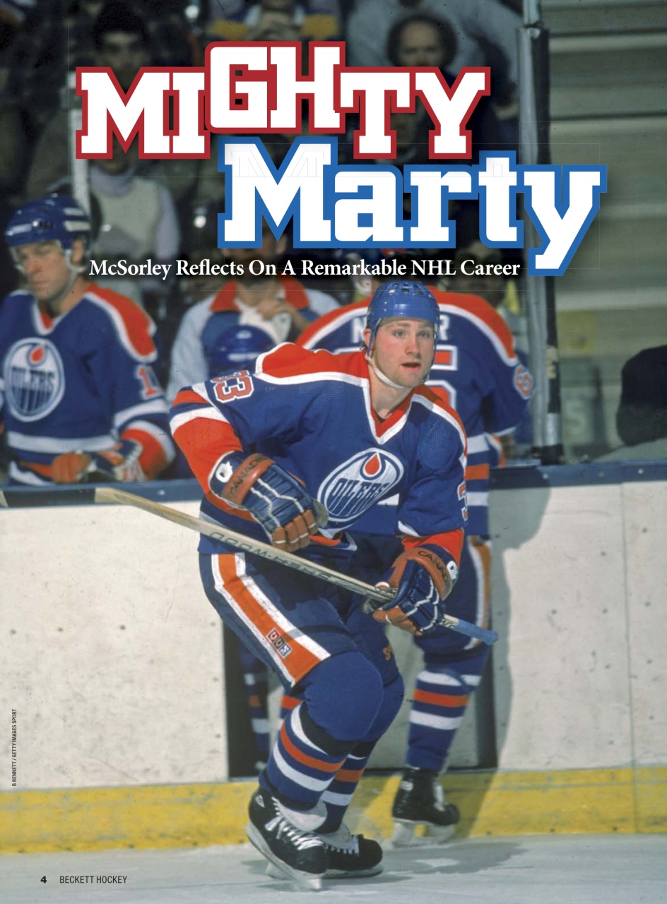 Beckett Hockey Magazine Preview Pages