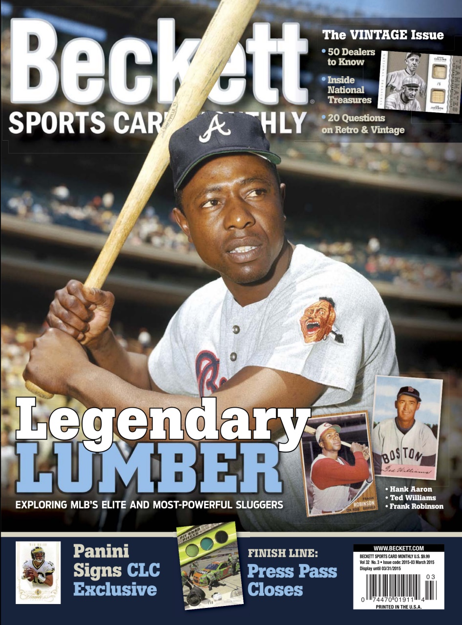 Sports Card Monthly Magazine Preview Pages