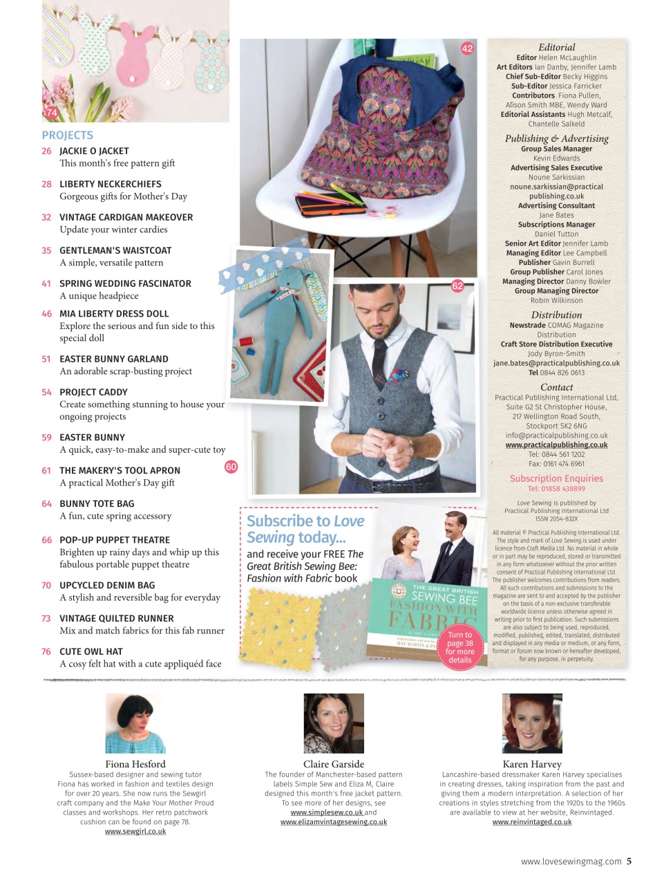 Love Sewing Preview Pages