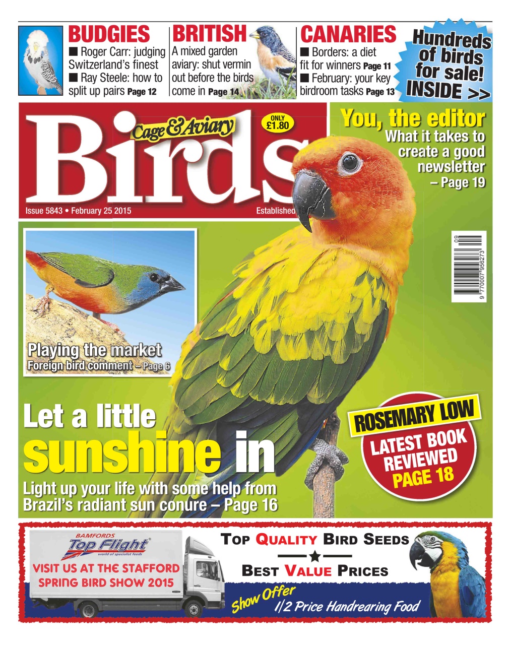 Cage & Aviary Birds Preview Pages