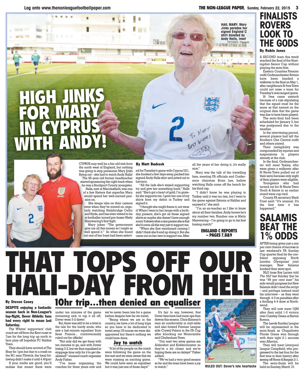 The Non-League Football Paper Preview Pages