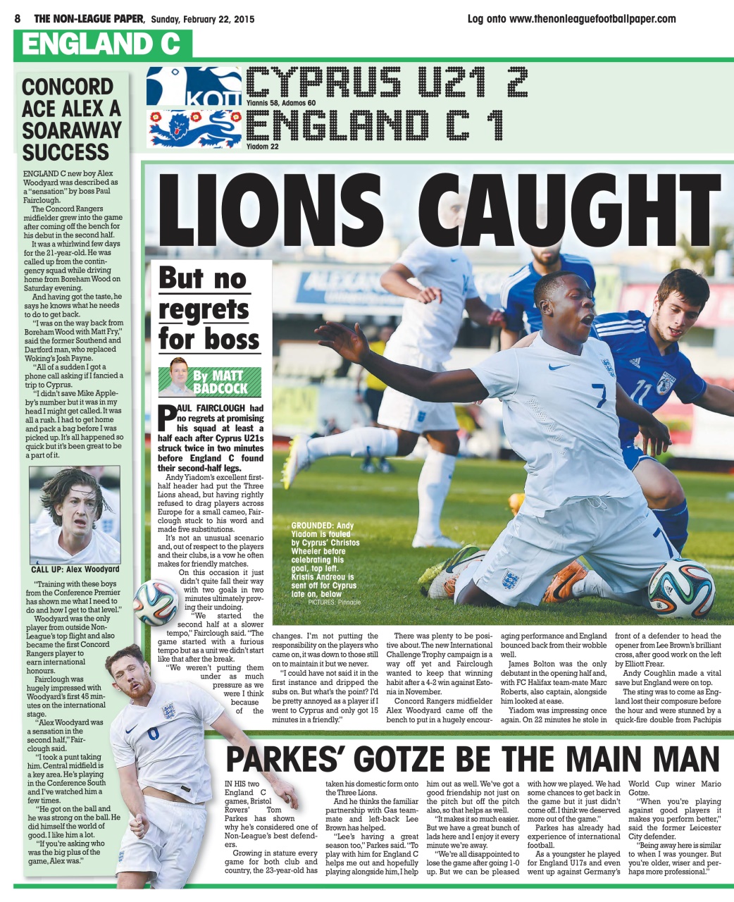 The Non-League Football Paper Preview Pages