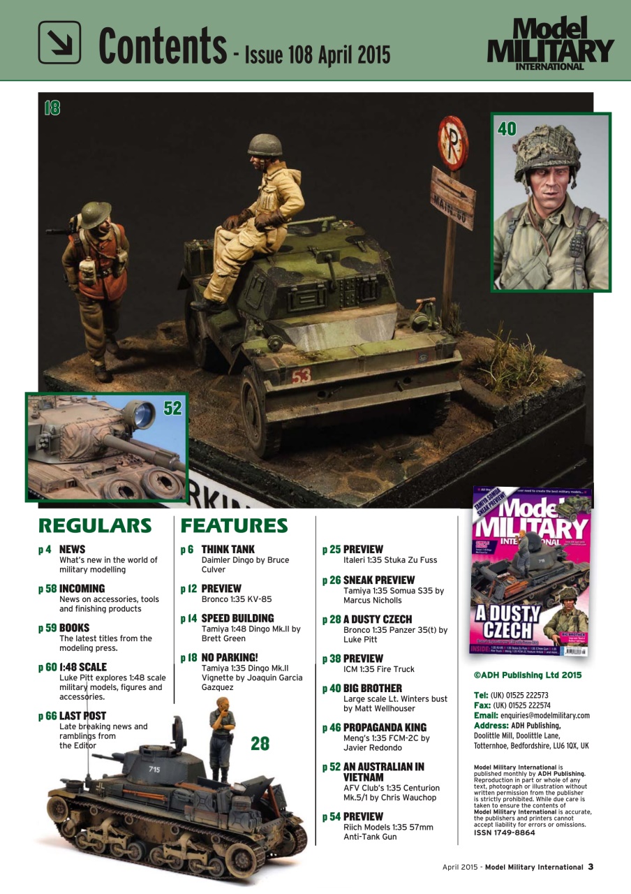 Model Military International Preview Pages