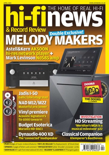 Hi-Fi News issue 