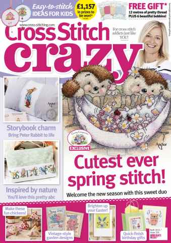 Cross Stitch Crazy issue April 2015