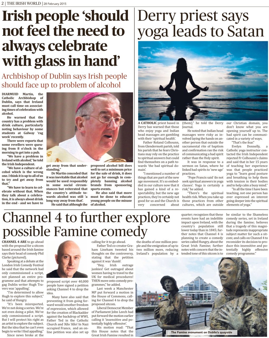 Irish World Preview Pages