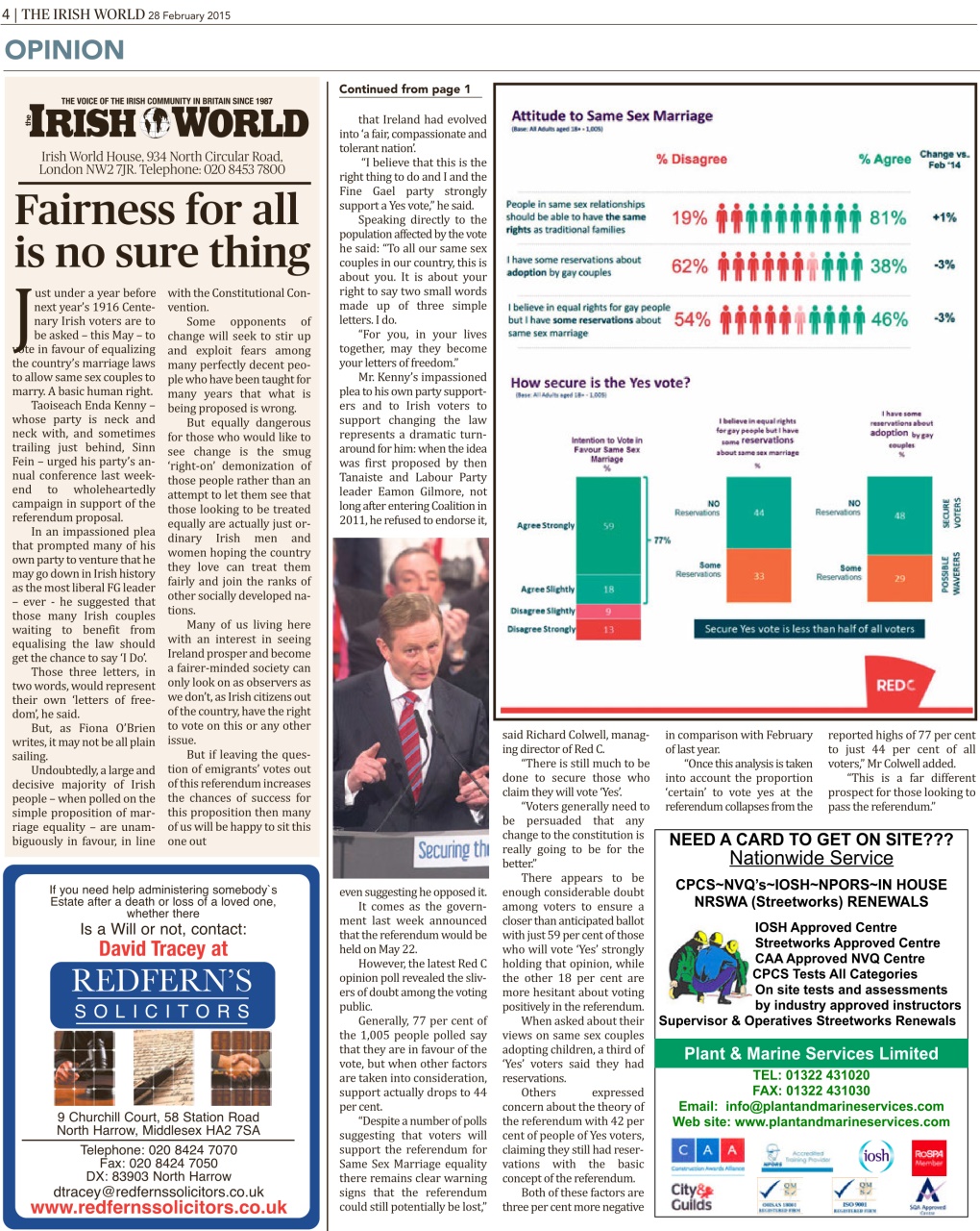 Irish World Preview Pages