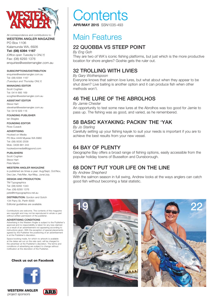 Western Angler Preview Pages