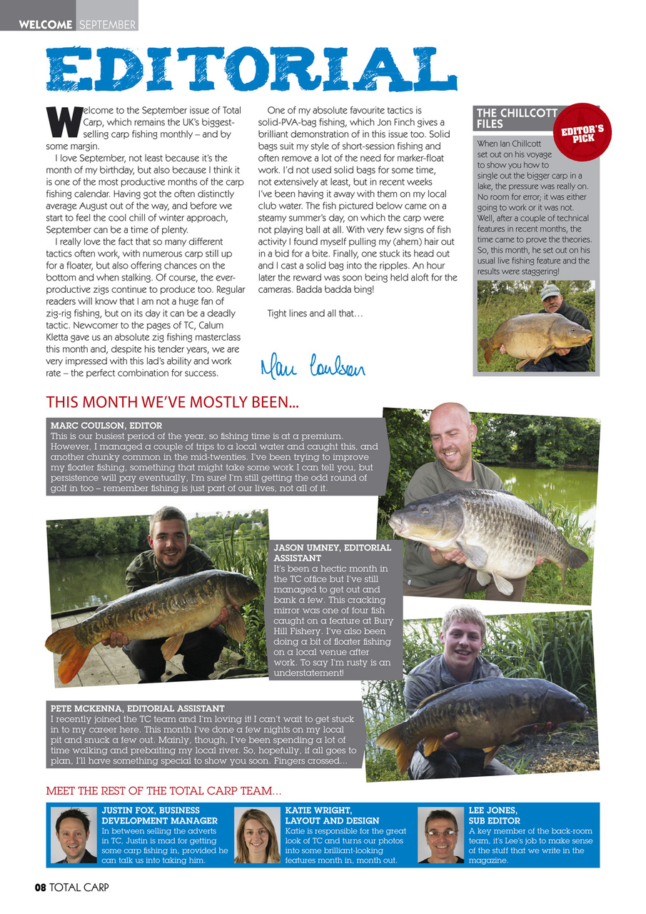 Total Carp Preview Pages
