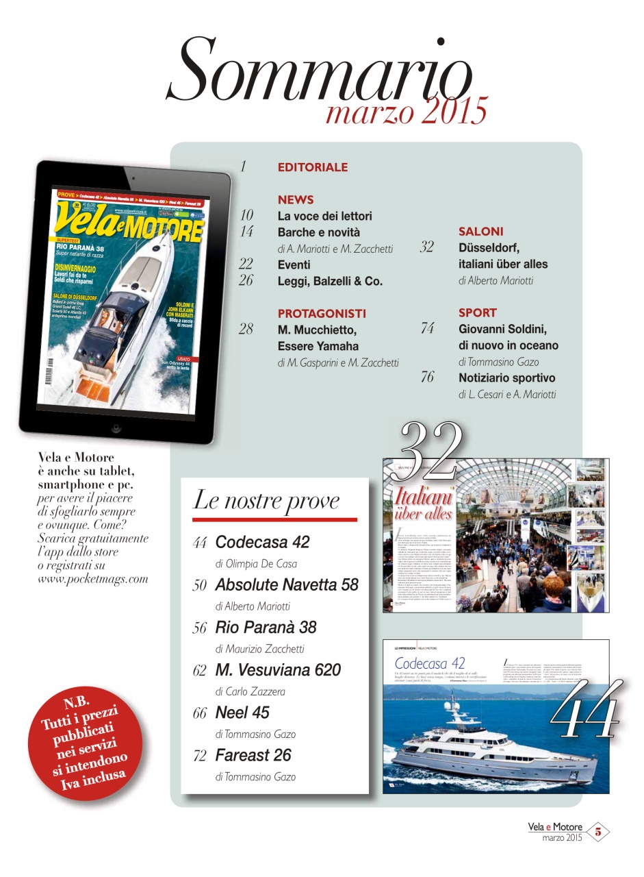 Vela e Motore Preview Pages