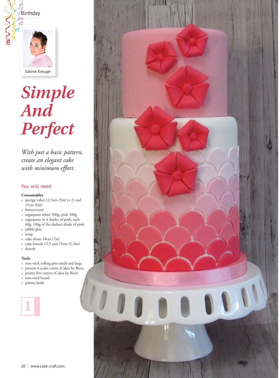 Cake Decoration & Sugarcraft Magazine Preview Pages