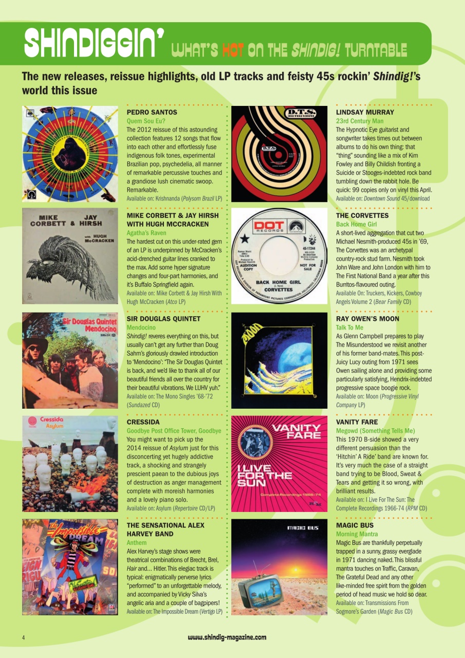 Shindig! Preview Pages