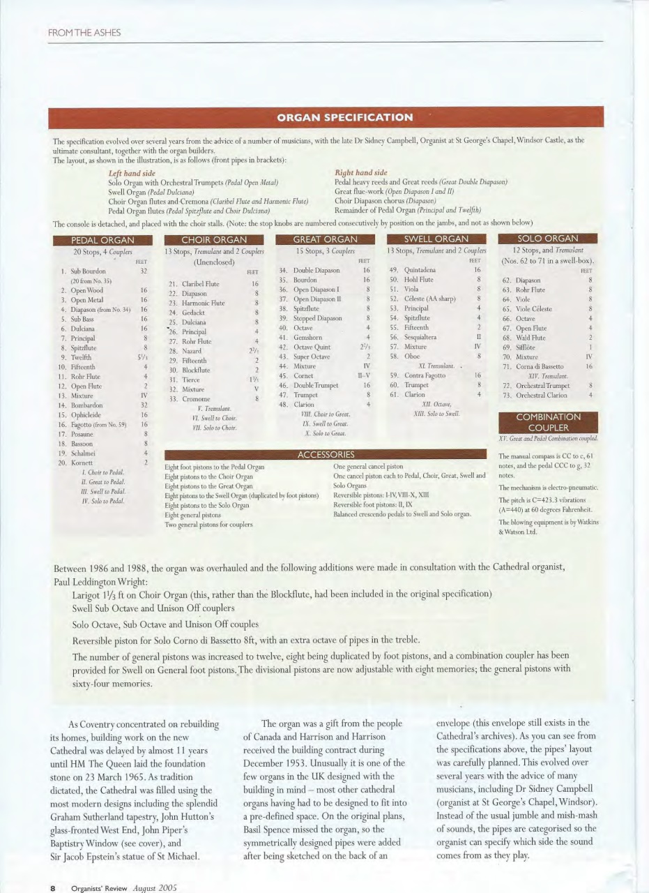 Organists' Review Preview Pages