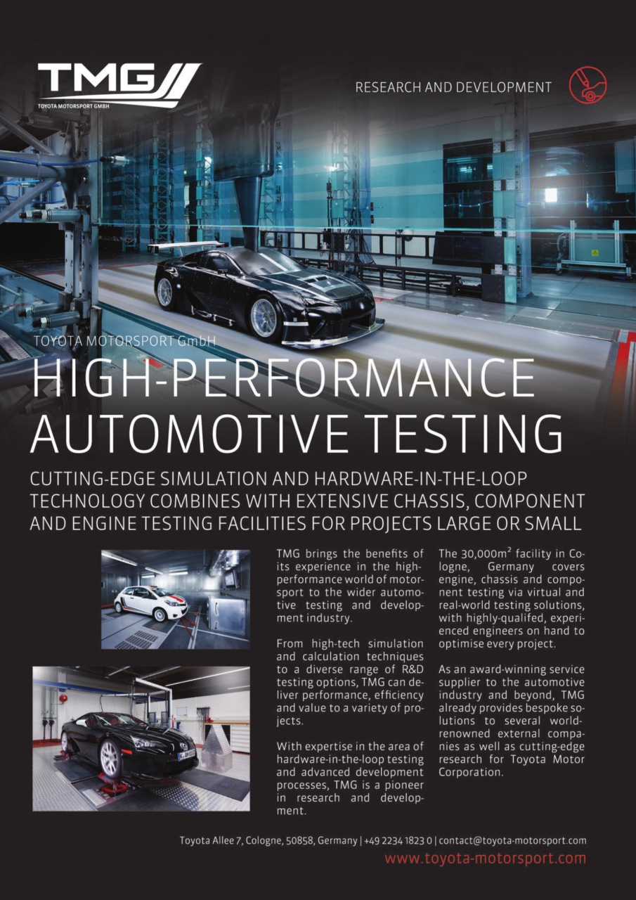 Race Engine Technology Preview Pages