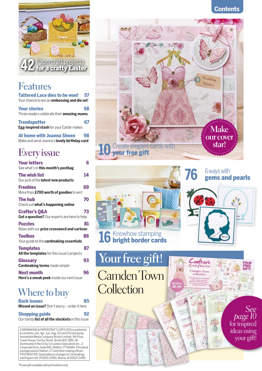 Cardmaking & Papercraft Preview Pages
