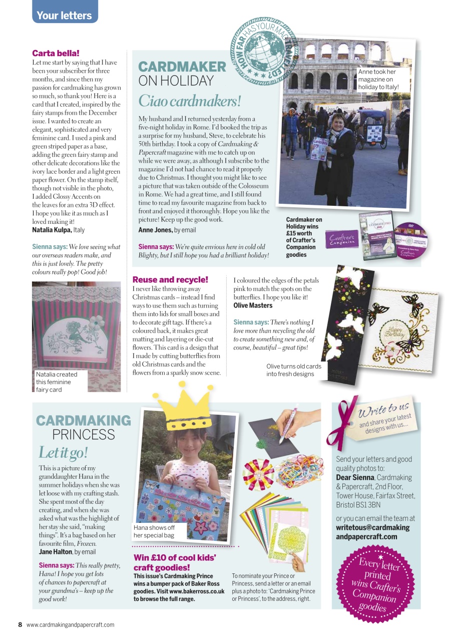 Cardmaking & Papercraft Preview Pages