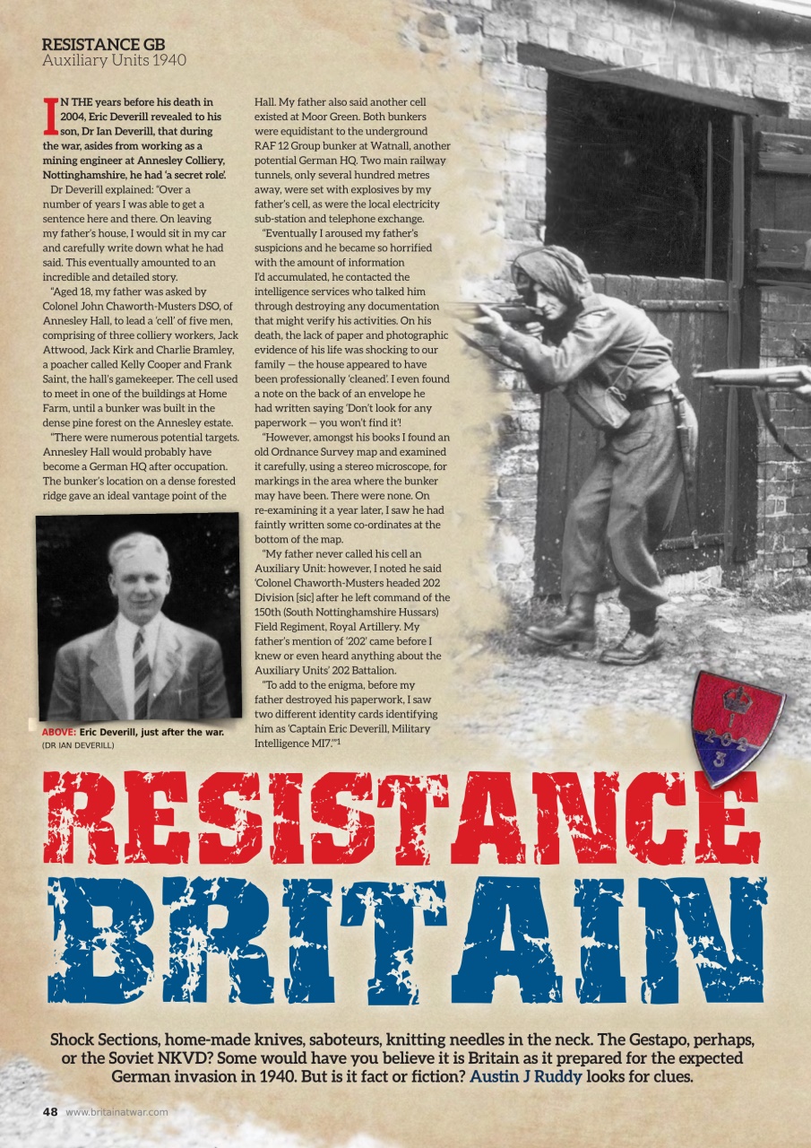 Britain at War Magazine Preview Pages