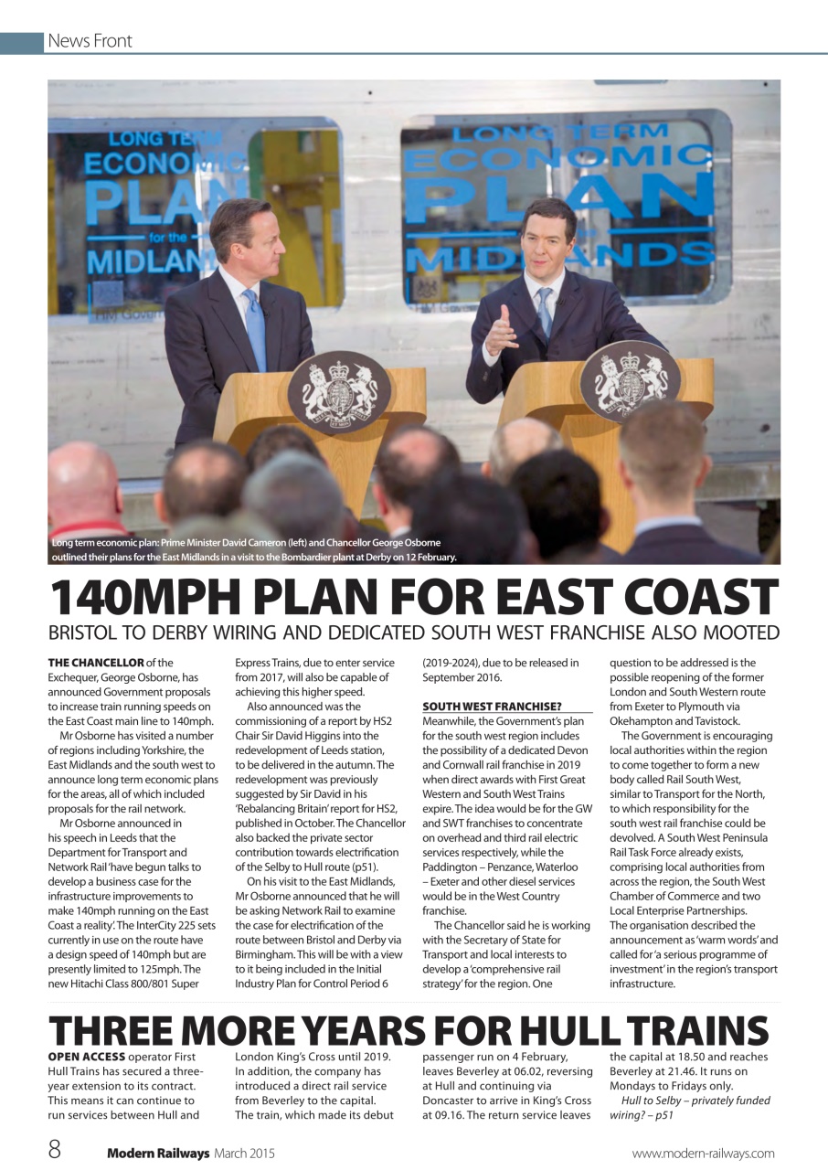 Modern Railways Preview Pages