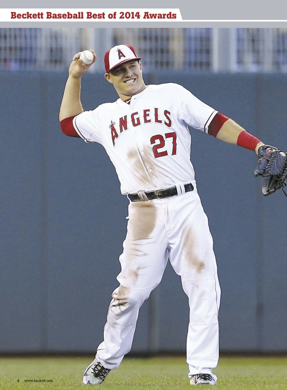 Beckett Baseball Magazine Preview Pages