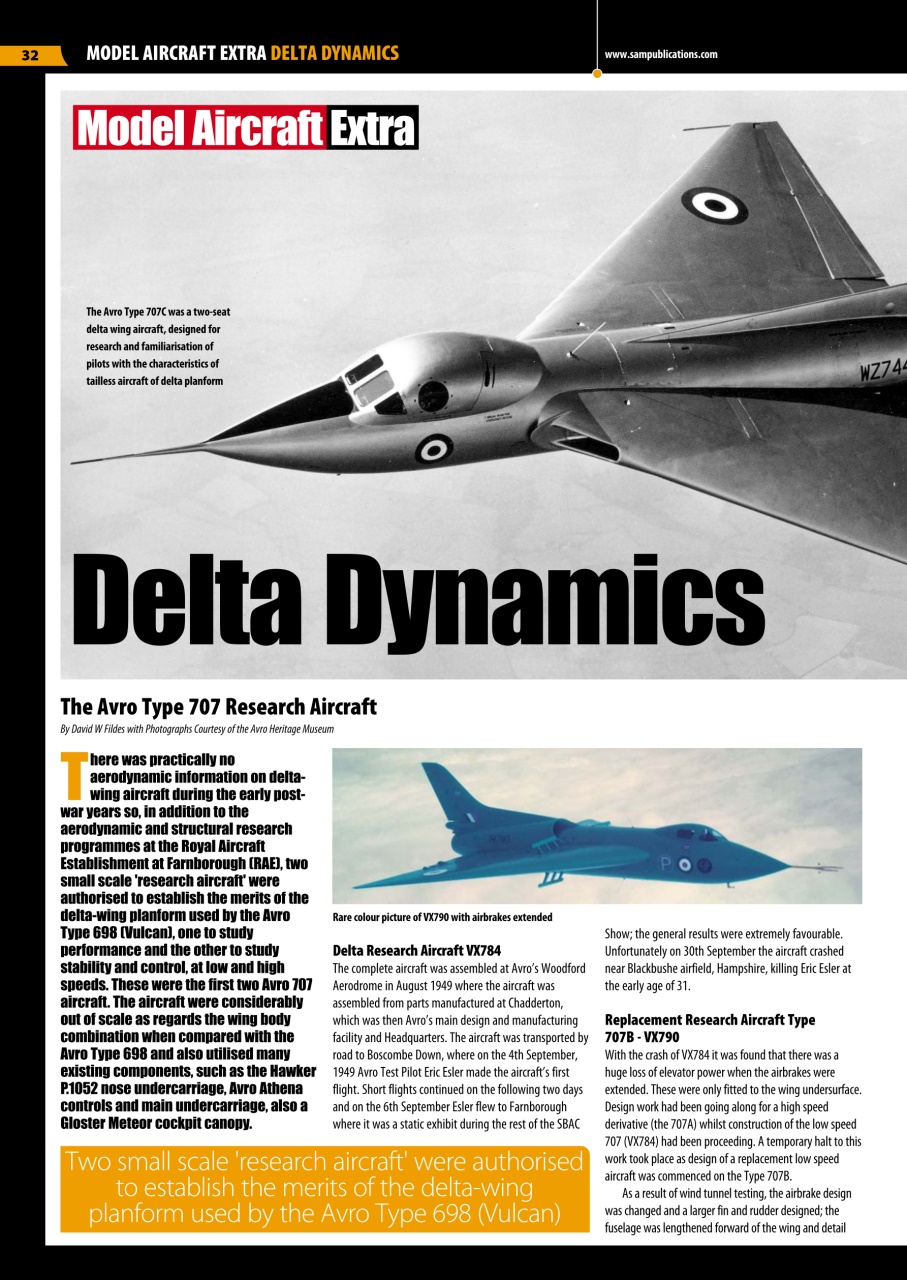 Model Aircraft Preview Pages