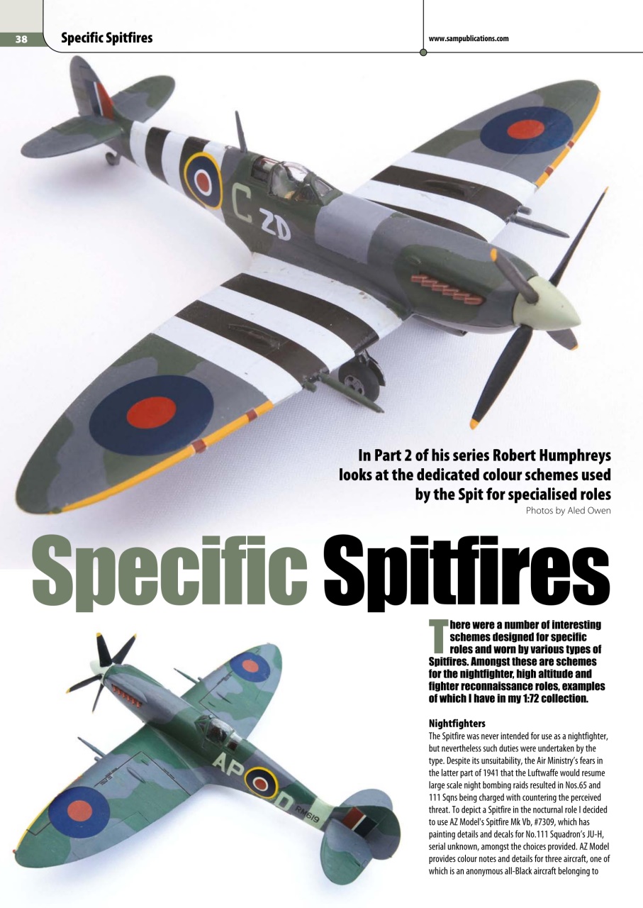Model Aircraft Preview Pages