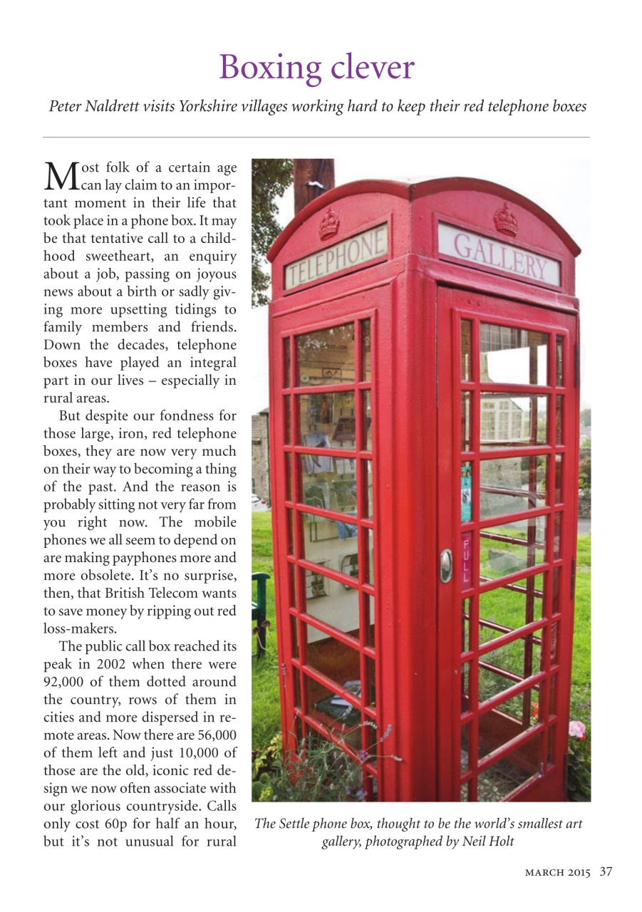 The Yorkshire Dalesman Preview Pages