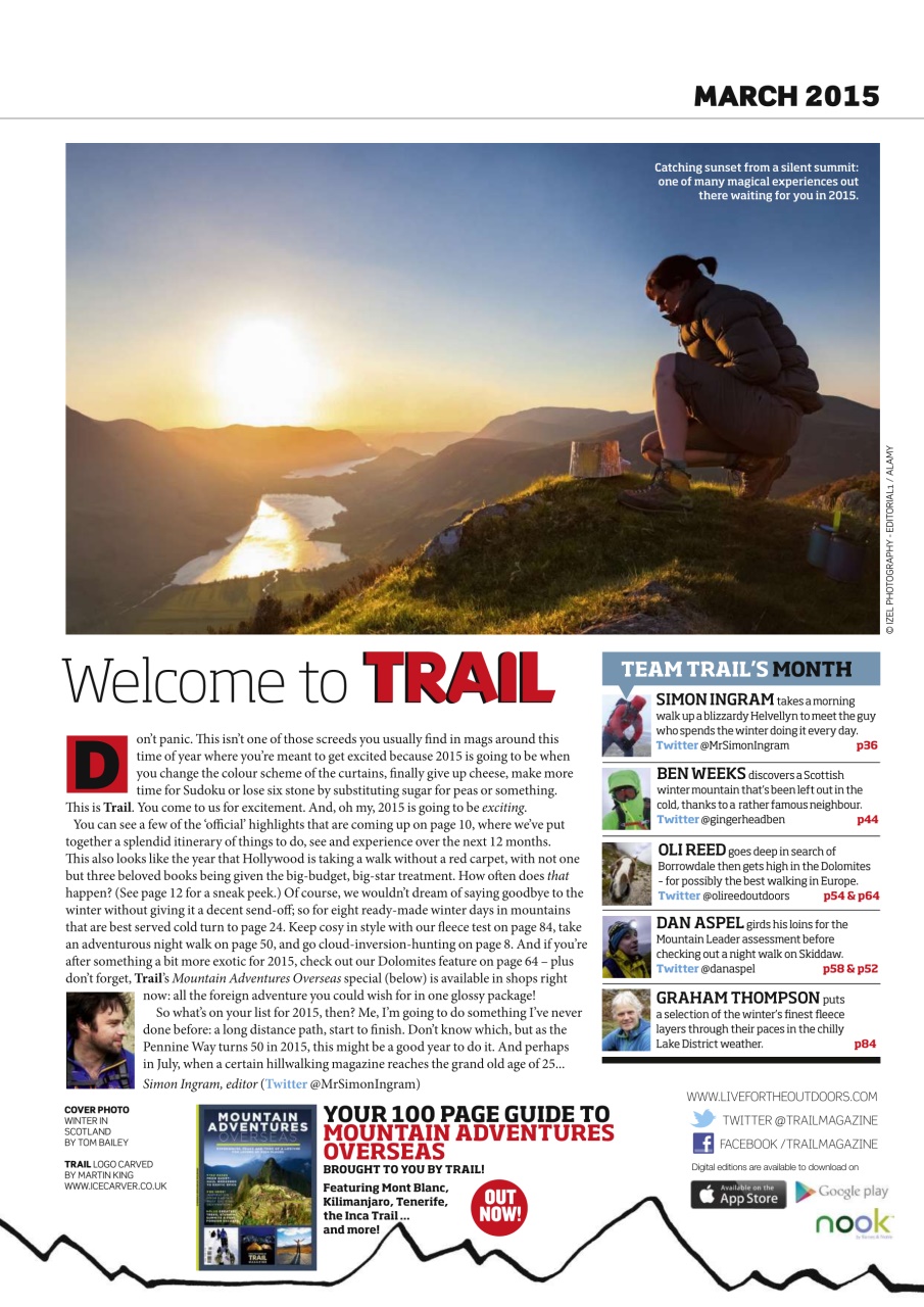 Trail Preview Pages